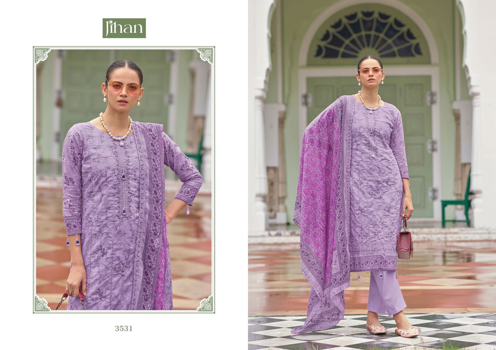 Bin Saeed Vol 15 By Jihan Lawn Printed Pakistani Suits Suppliers In India